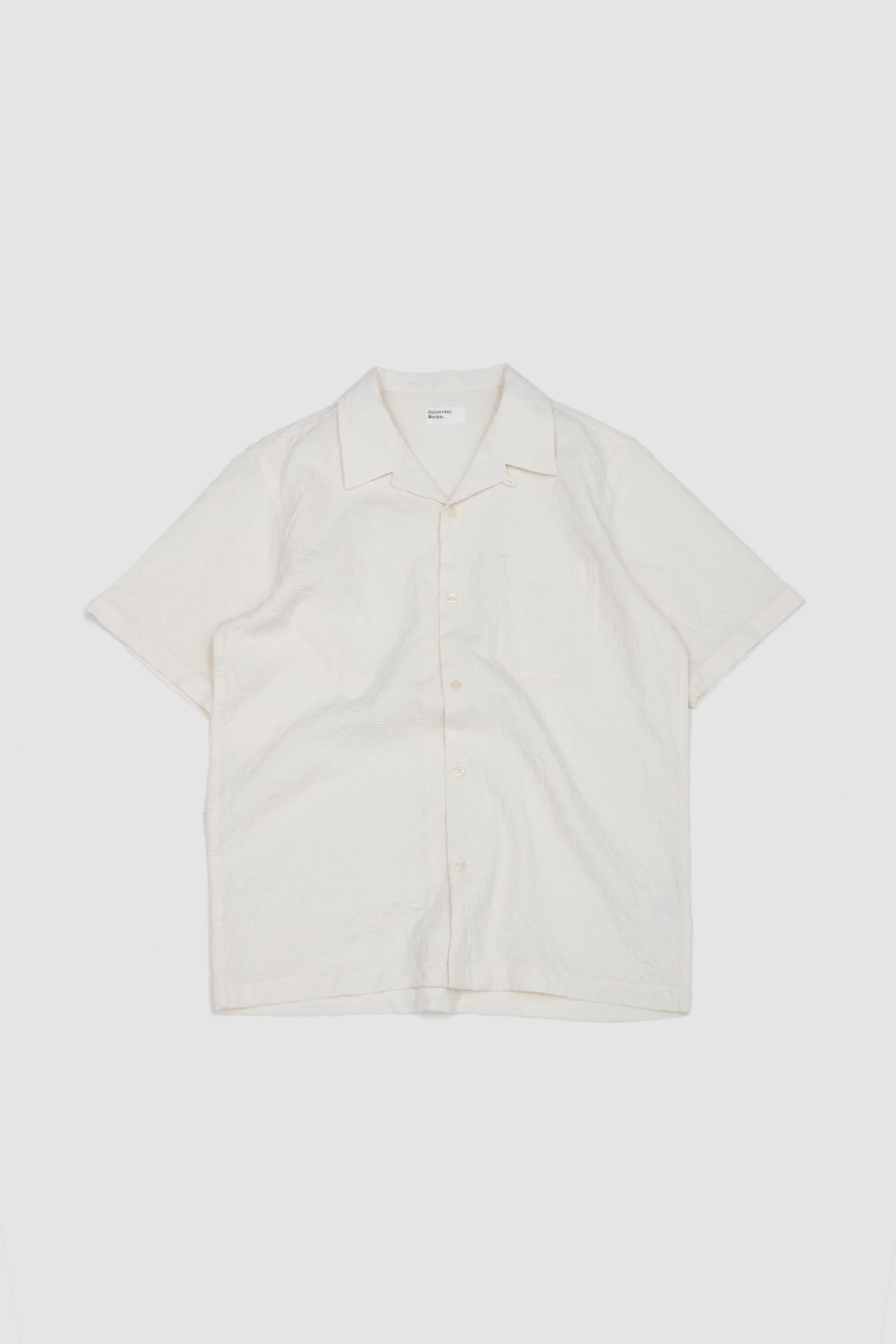 Road Shirt Dot Waffle Ecru - Image 2
