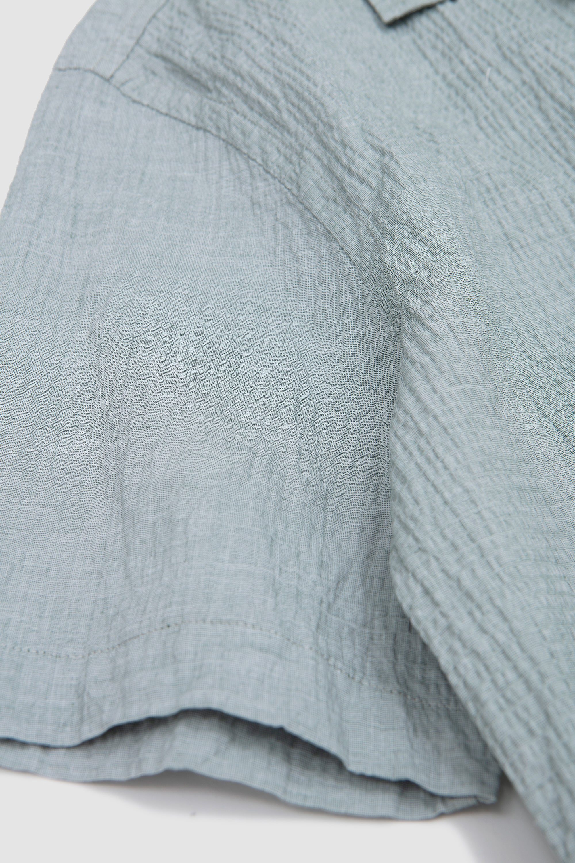 Road Shirt Seersucker Green - Image 4