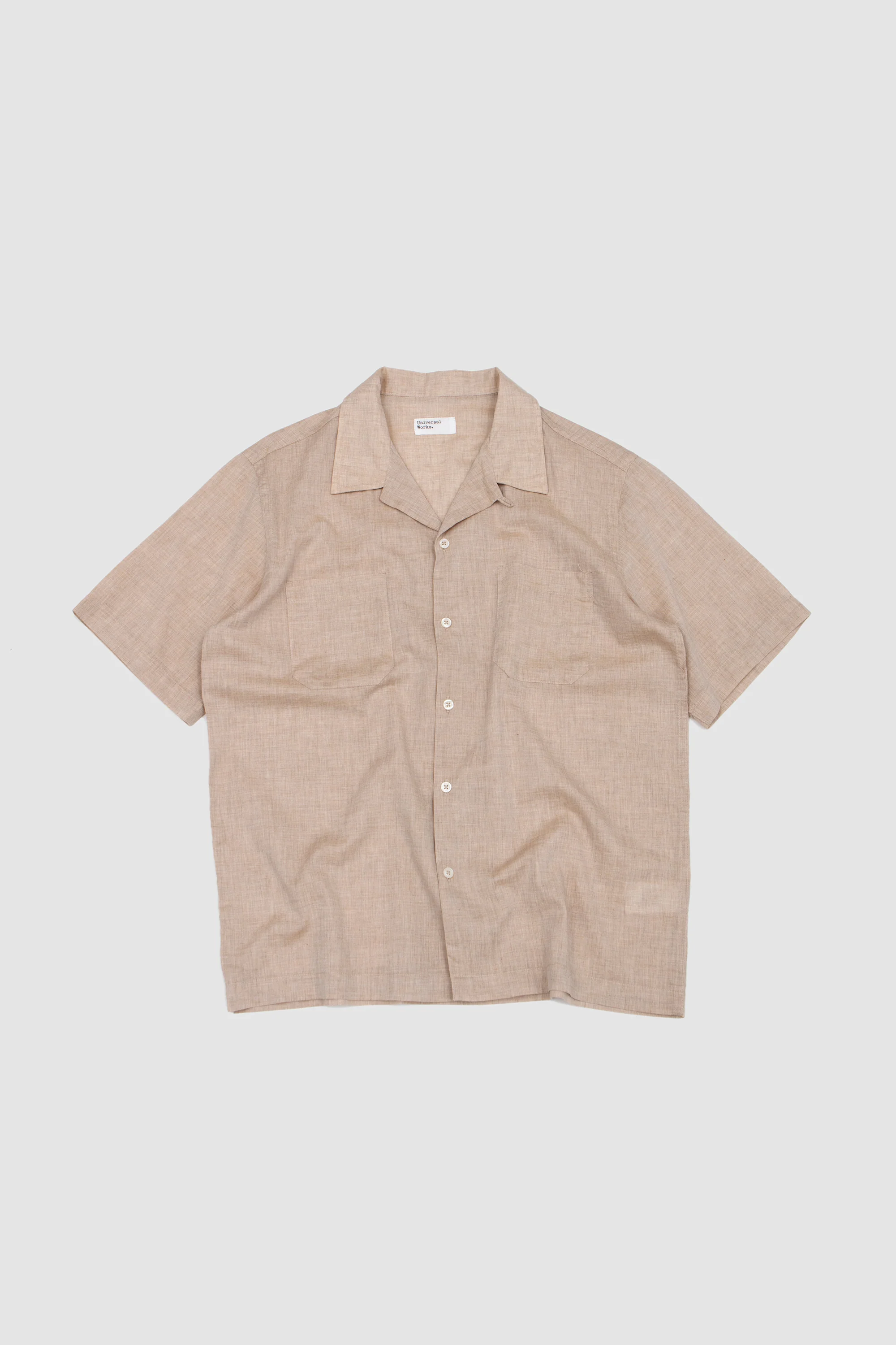 Sal Road Shirt Fine Org. Cotton Beige