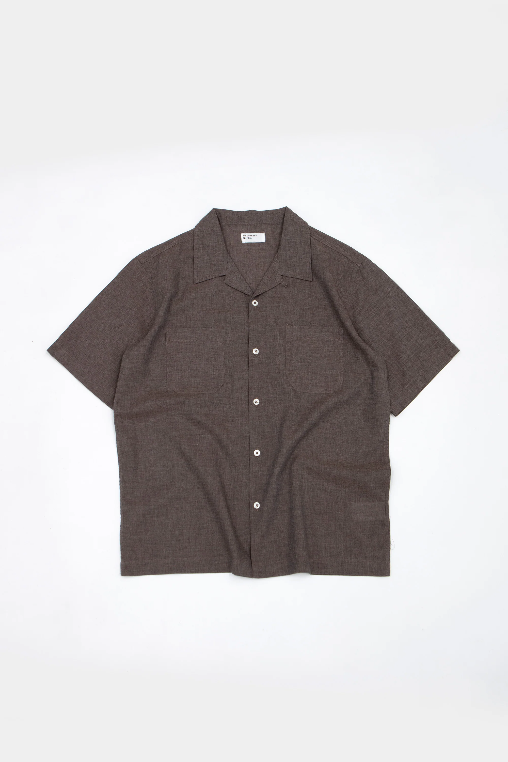 Sal Road Shirt Fine Org. Cotton Brown - Image 2