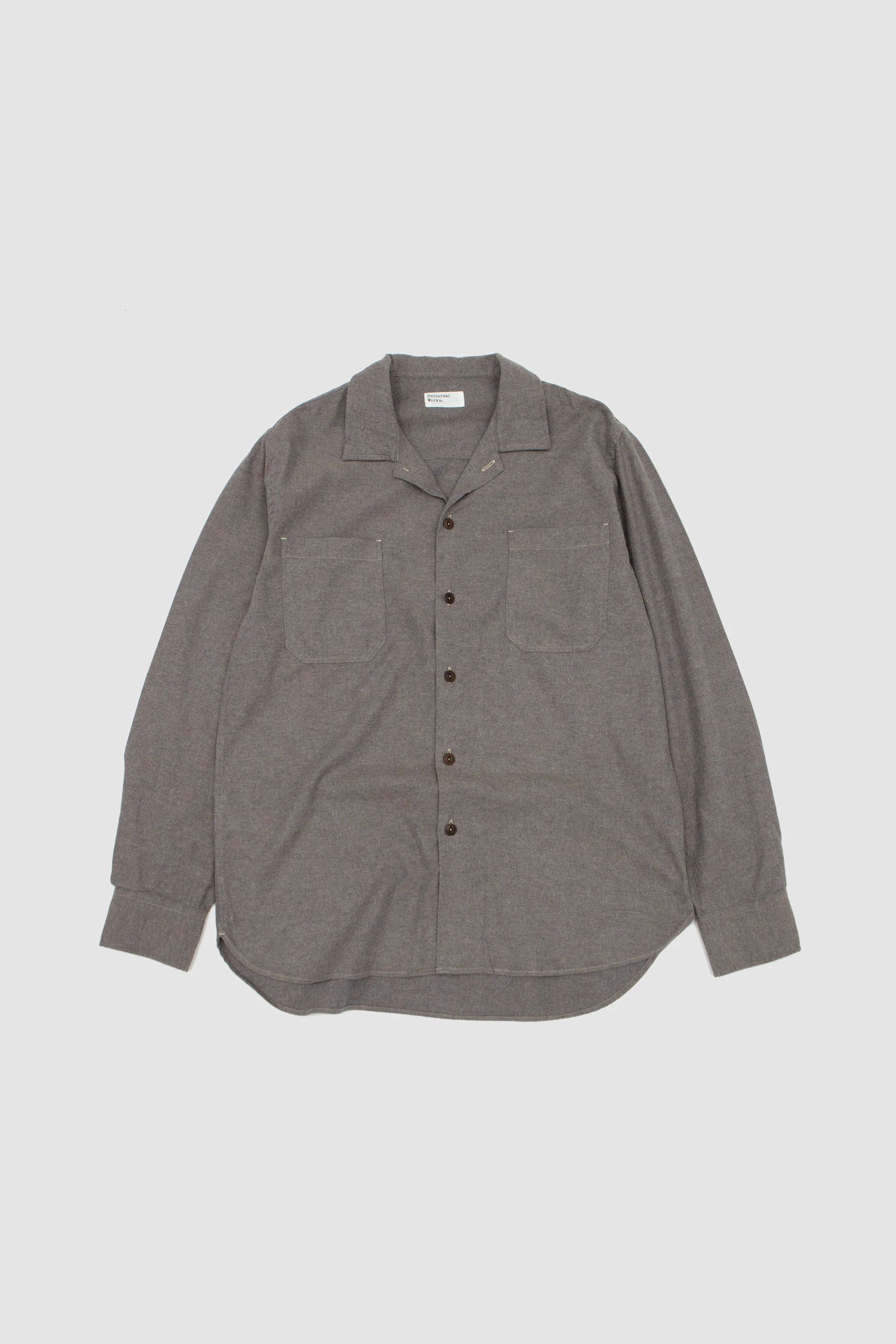 Work Shirt Brushed Flannel Brown