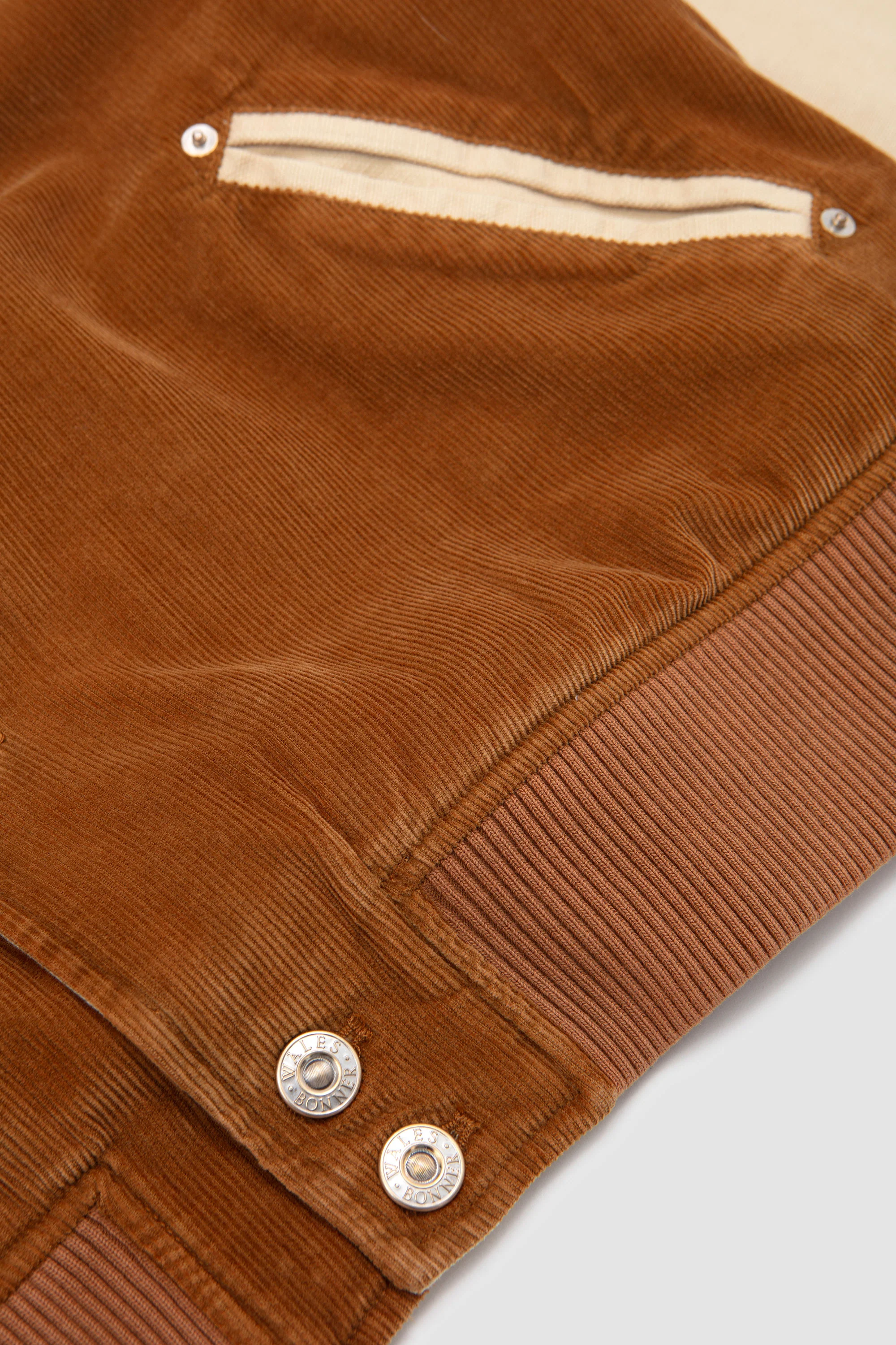 Homecoming Varsity Jacket Brown/ Sand - Image 4